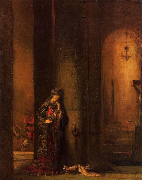 Main Product Photo of Salome in Prison Painting by Gustave Moreau