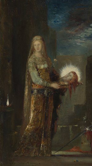 Salome with the Head of John the Baptist by Gustave Moreau Oil Painting