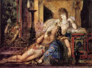 Samson and Dalila Oil painting by Gustave Moreau