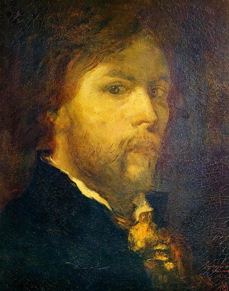 Main Product Photo of Self Portrait Painting by Gustave Moreau