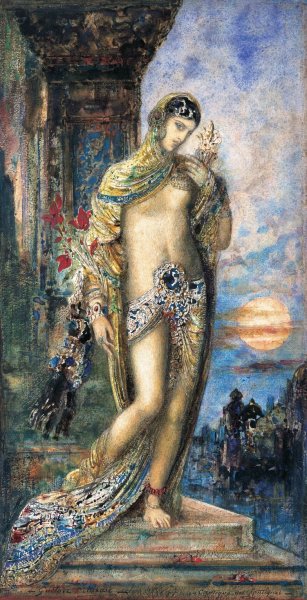 Song Of Songs by Gustave Moreau - Hand-Painted Oil Painting Reproduction