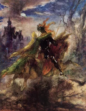 The Ballad by Gustave Moreau - Oil Painting Reproduction