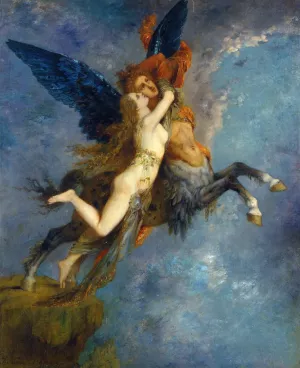 The Chimera by Gustave Moreau - Oil Painting Reproduction