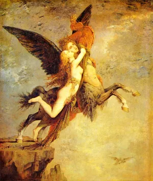 The Chimera by Gustave Moreau - Oil Painting Reproduction