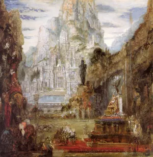 The Triumph of Alexander the Great by Gustave Moreau Oil Painting