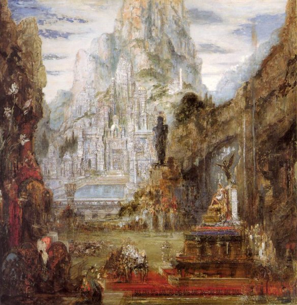 Main Product Photo of The Triumph of Alexander the Great Painting by Gustave Moreau