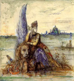 Venice by Gustave Moreau Oil Painting