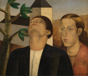 Azure by Gustave Van De Woestijne Oil Painting