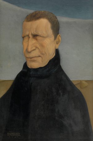 Blind by Gustave Van De Woestijne Oil Painting