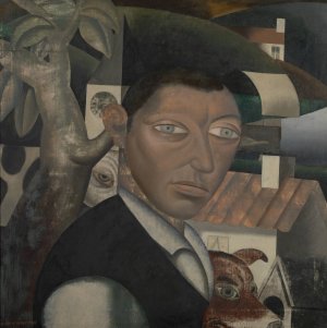 Fugue by Gustave Van De Woestijne Oil Painting