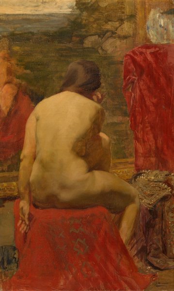 Main Product Photo of Model  Painting by Gustave Vanaise