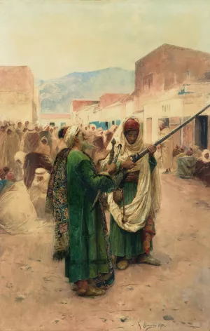 The Arms Dealer by Gustavo Simoni Oil Painting