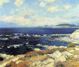 Carmel Coast Oil painting by Guy Orlando Rose