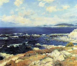 Carmel Coast painting by Guy Orlando Rose