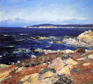 Carmel Seascape by Guy Orlando Rose - Oil Painting Reproduction