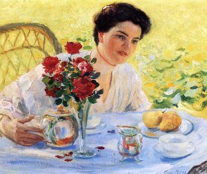 Five O'Clock by Guy Orlando Rose Oil Painting