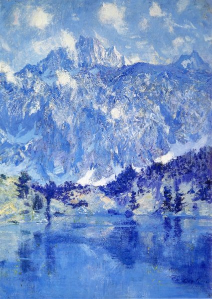 In the Sierra by Guy Orlando Rose - Hand-Painted Oil Painting Reproduction