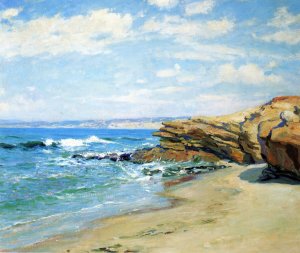 La Jolla Beach Oil painting by Guy Orlando Rose