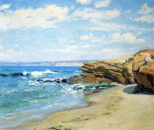 La Jolla Beach by Guy Orlando Rose Oil Painting