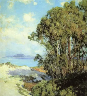 Lifting Fog, Carmel by Guy Orlando Rose - Oil Painting Reproduction