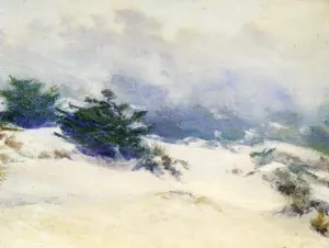 Misty Dunes, Carmel by Guy Orlando Rose Oil Painting