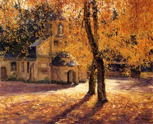 Notre Dame de Grace, Honfleur by Guy Orlando Rose Oil Painting