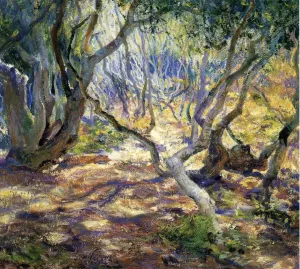 Oak Grove, Carmel by Guy Orlando Rose Oil Painting
