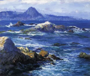 Off Mission Point also known as Point Lobos painting by Guy Orlando Rose