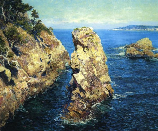 Point Lobos by Guy Orlando Rose - Hand-Painted Oil Painting Reproduction