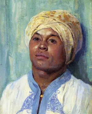 Portrait of an Algerian by Guy Orlando Rose Oil Painting