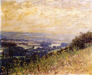 The Distant Town by Guy Orlando Rose Oil Painting