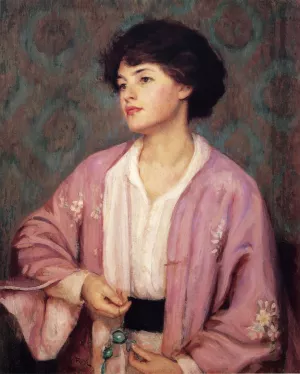 The Lavalier by Guy Orlando Rose Oil Painting