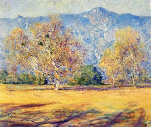 The Sycamores, Pasadena by Guy Orlando Rose Oil Painting