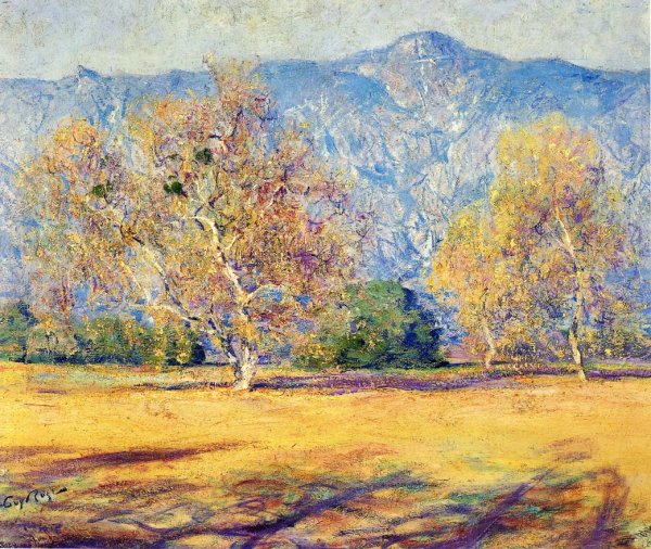 The Sycamores, Pasadena by Guy Orlando Rose - Hand-Painted Oil Painting Reproduction