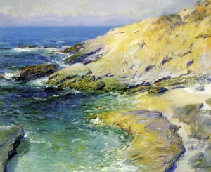 View of Wood's Cove by Guy Orlando Rose - Oil Painting Reproduction