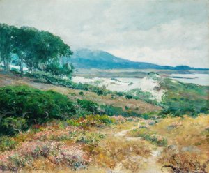 Carmel Dunes by Guy Rose Oil Painting