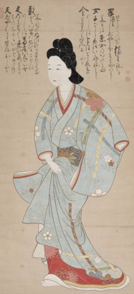 Figure of a Woman by Hakuin Ekaku Oil Painting
