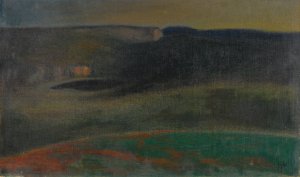 Juvrastolen, Telemark by Halfdan Egedius Oil Painting