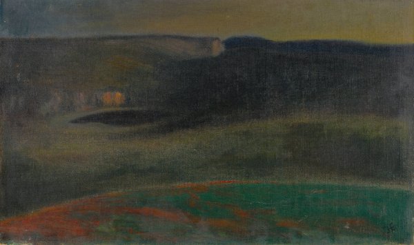 Juvrastolen, Telemark by Halfdan Egedius - Hand-Painted Oil Painting Reproduction