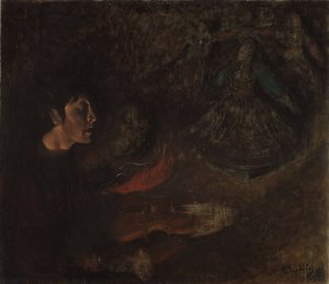 Play and Dance by Halfdan Egedius Oil Painting
