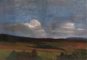 Thunder Clouds by Halfdan Egedius Oil Painting