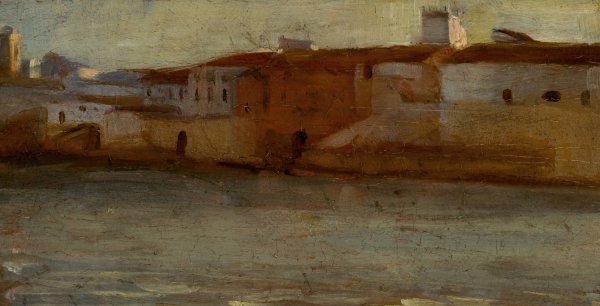Along the Water's Edge  by Hamilton Easter Field - Hand-Painted Oil Painting Reproduction