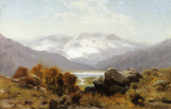 Main Product Photo of Twin Lakes, Colorado Painting by Hamilton Hamilton