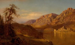 Wind River, Wyoming by Hamilton Hamilton Oil Painting