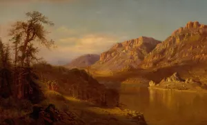 Wind River, Wyoming by Hamilton Hamilton Oil Painting