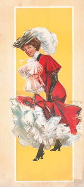 Main Product Photo of Taking a stroll  Painting by Hamilton King