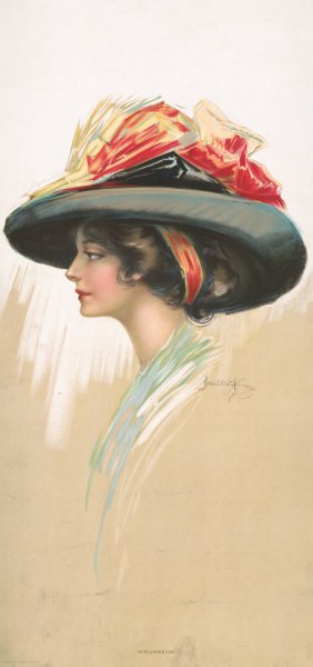 The belle of New York by Hamilton King Oil Painting