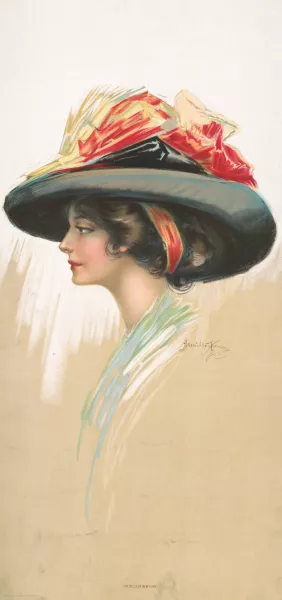 The belle of New York by Hamilton King Oil Painting