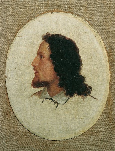 Main Product Photo of Selbstbildnis Painting by Hanns Gasser