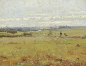 Tidlig Morgen over Mosen by Hans Andersen Brendekilde Oil Painting